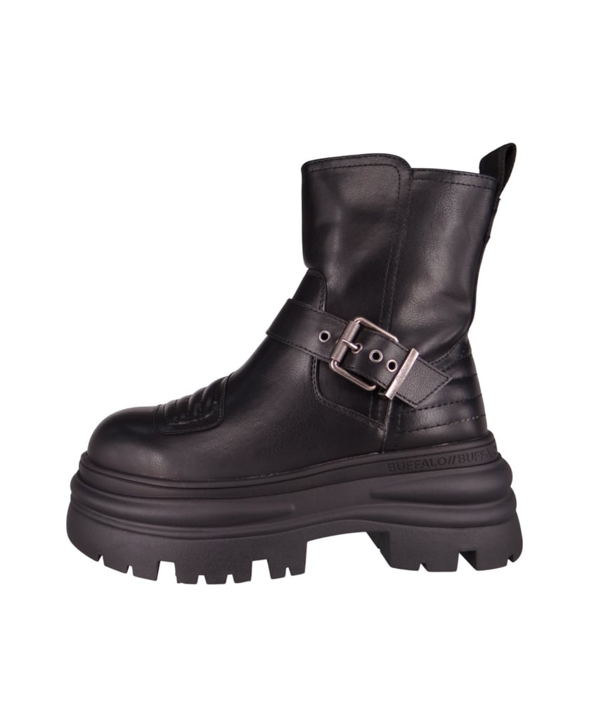 Buffalo-Stiefeletten-schwarz