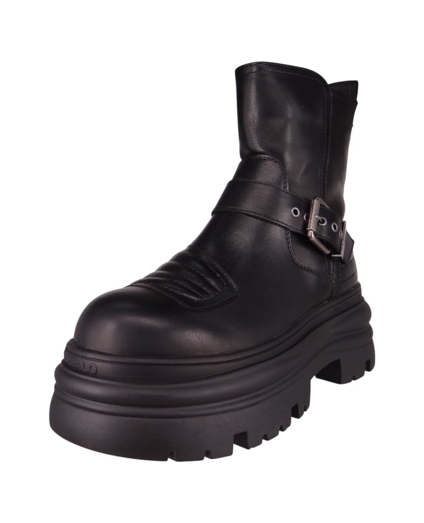 Buffalo-Stiefeletten-schwarz