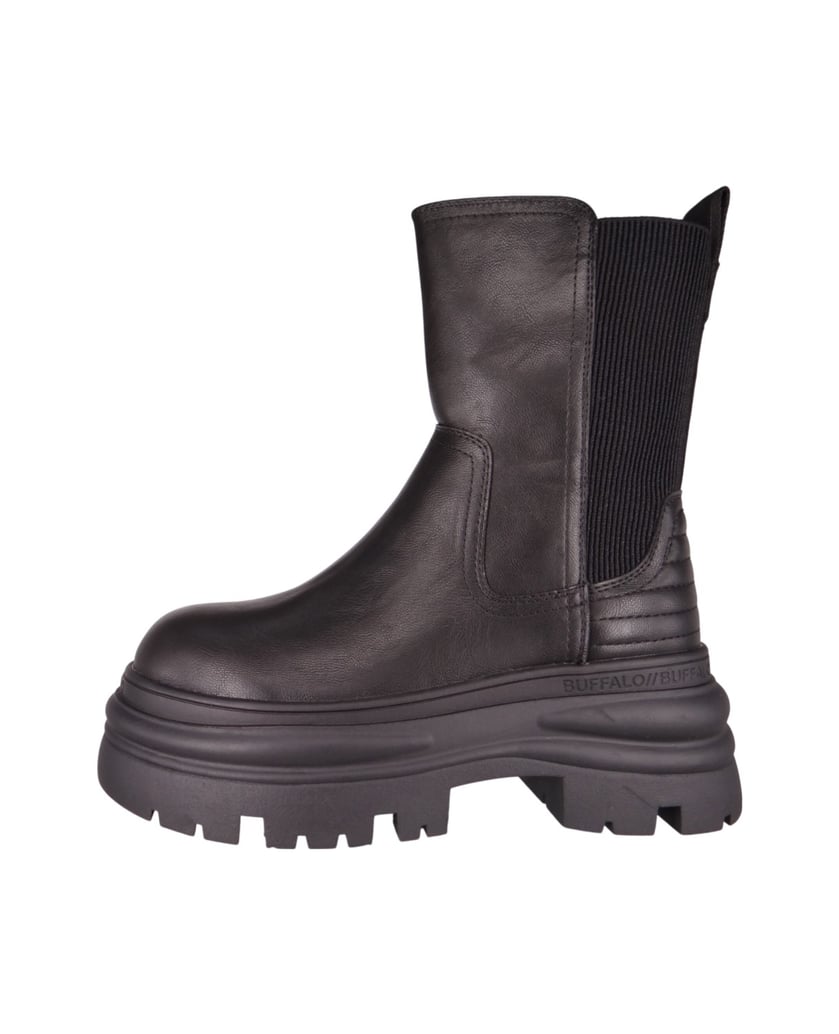 Buffalo-Stiefeletten-schwarz