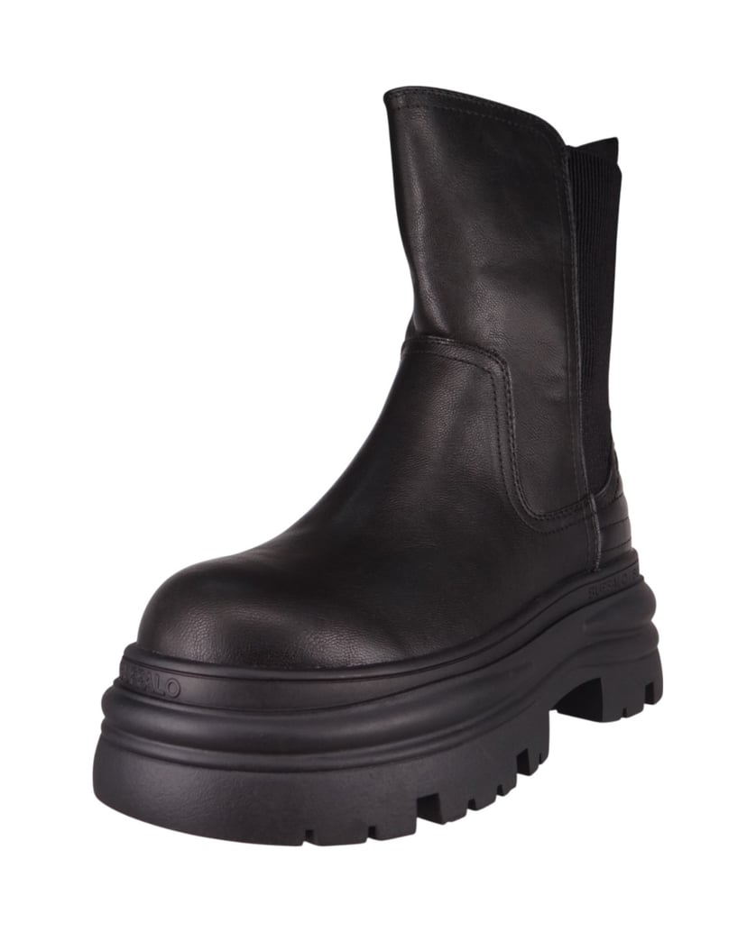 Buffalo-Stiefeletten-schwarz
