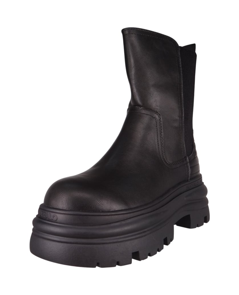 Buffalo-Stiefeletten-schwarz