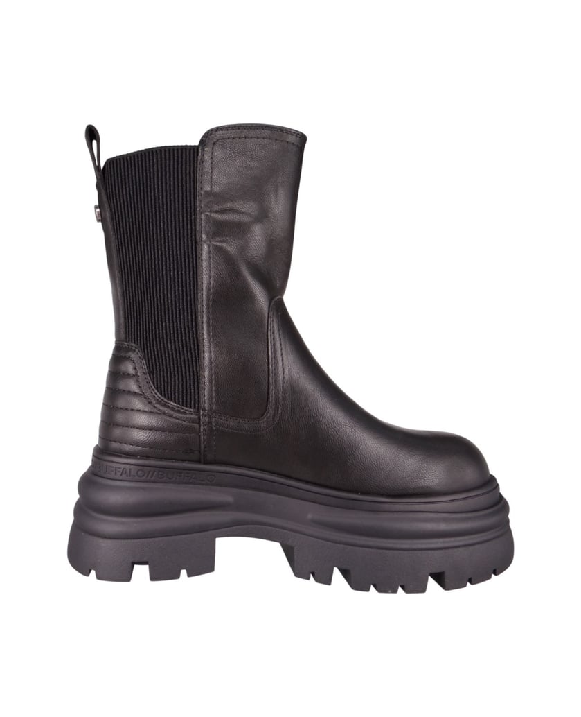 Buffalo-Stiefeletten-schwarz