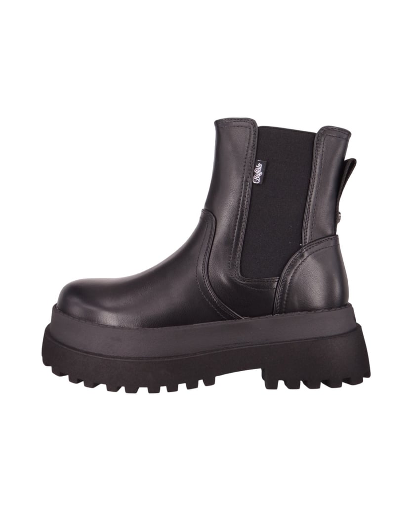 Buffalo-Stiefeletten-schwarz