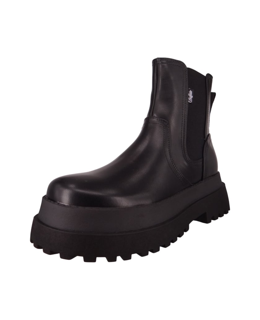 Buffalo-Stiefeletten-schwarz