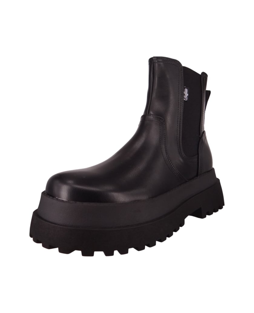 Buffalo-Stiefeletten-schwarz