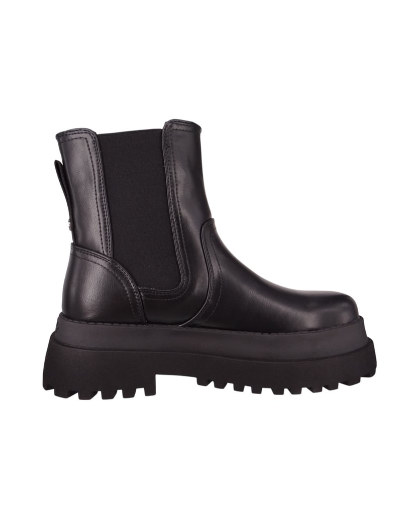 Buffalo-Stiefeletten-schwarz
