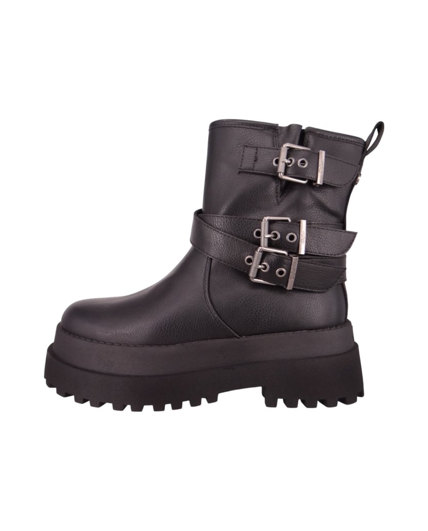 Buffalo-Stiefeletten-schwarz