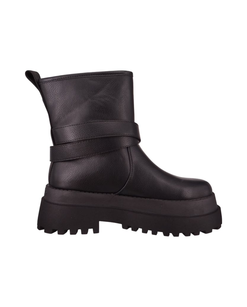 Buffalo-Stiefeletten-schwarz