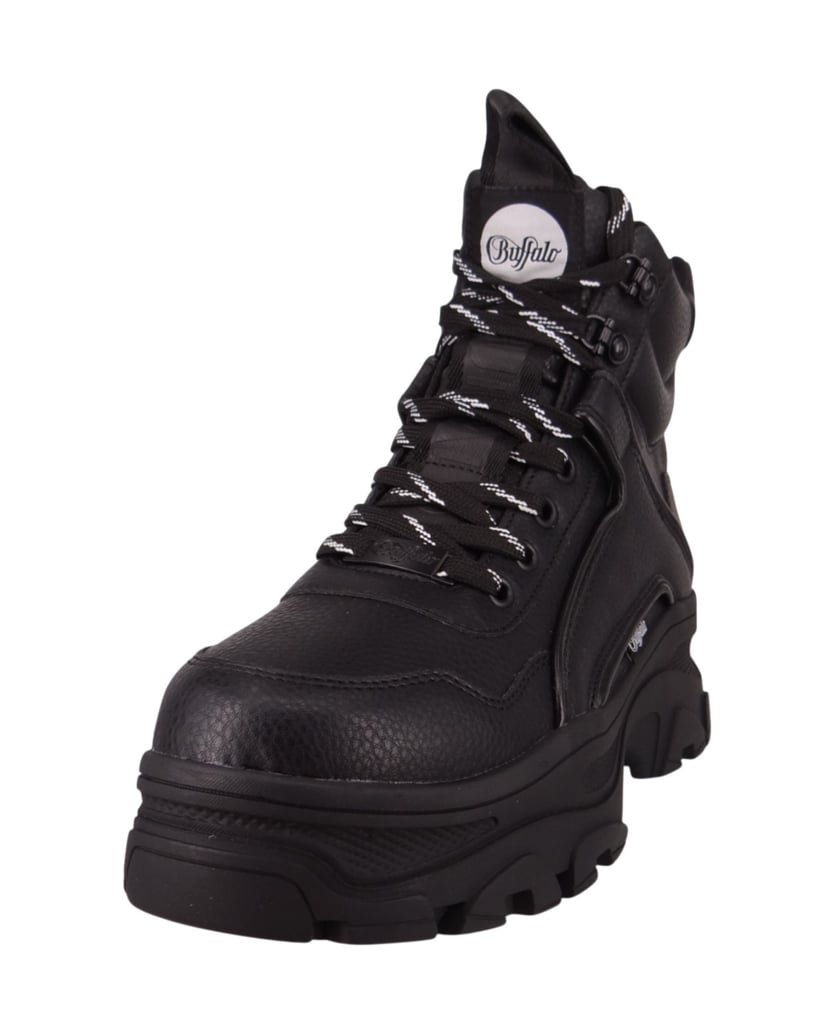 Buffalo-Stiefeletten-schwarz