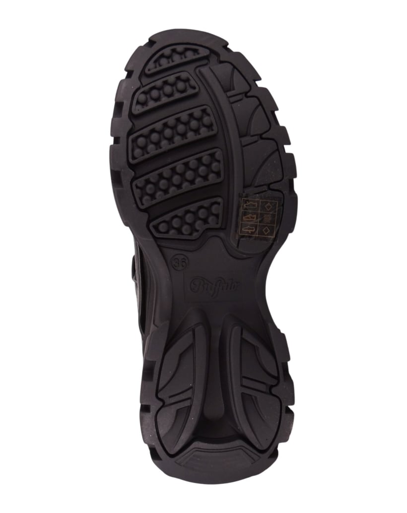 Buffalo-Stiefeletten-schwarz