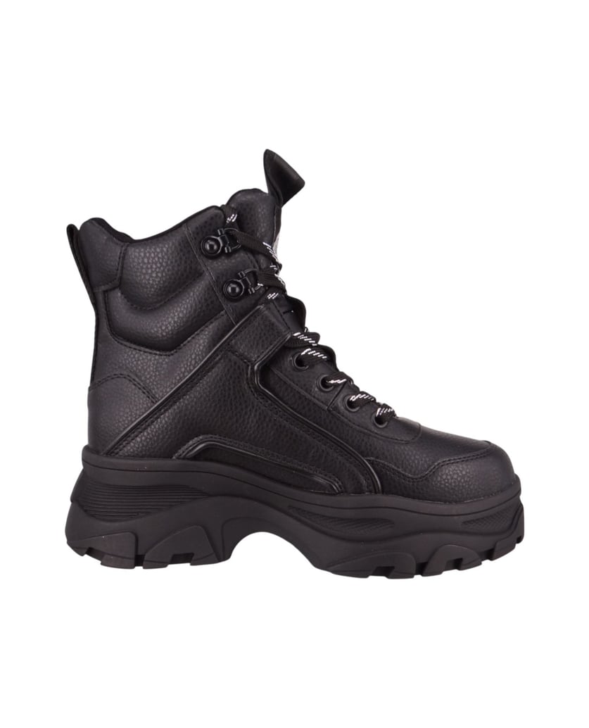 Buffalo-Stiefeletten-schwarz