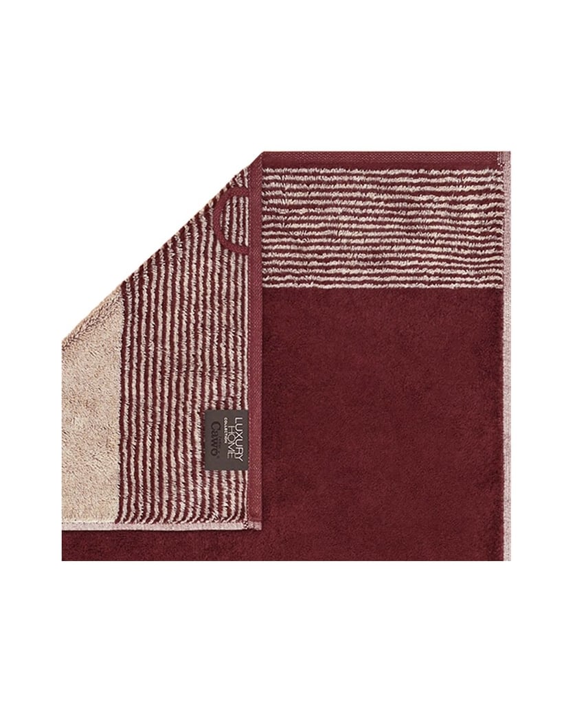 Cawoe-Unisex-Handtuch-1er-Pack-Luxury-Home-C-Two-Tone-natur