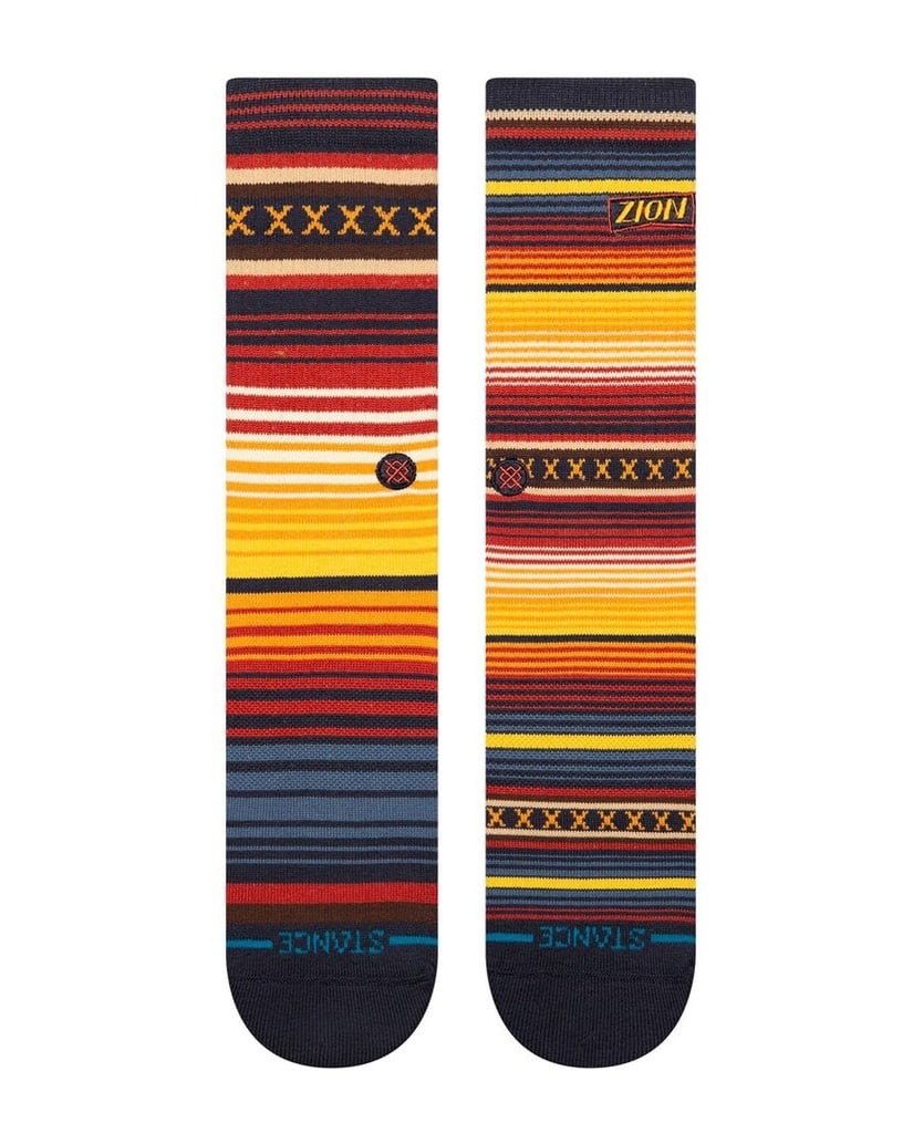 STANCE-Unisex-Socken-1er-Pack-Curren-Parks-Crew-mehrfarbig-