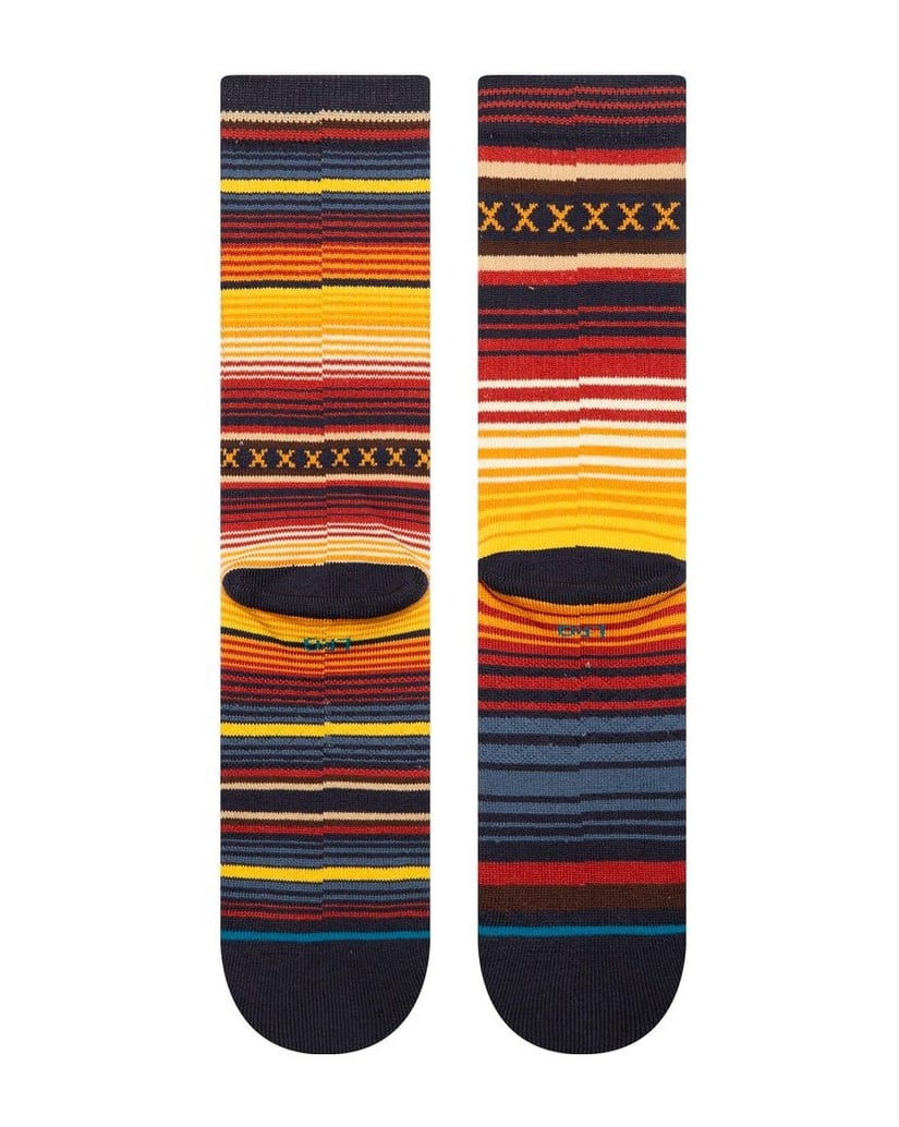 STANCE-Unisex-Socken-1er-Pack-Curren-Parks-Crew-mehrfarbig-