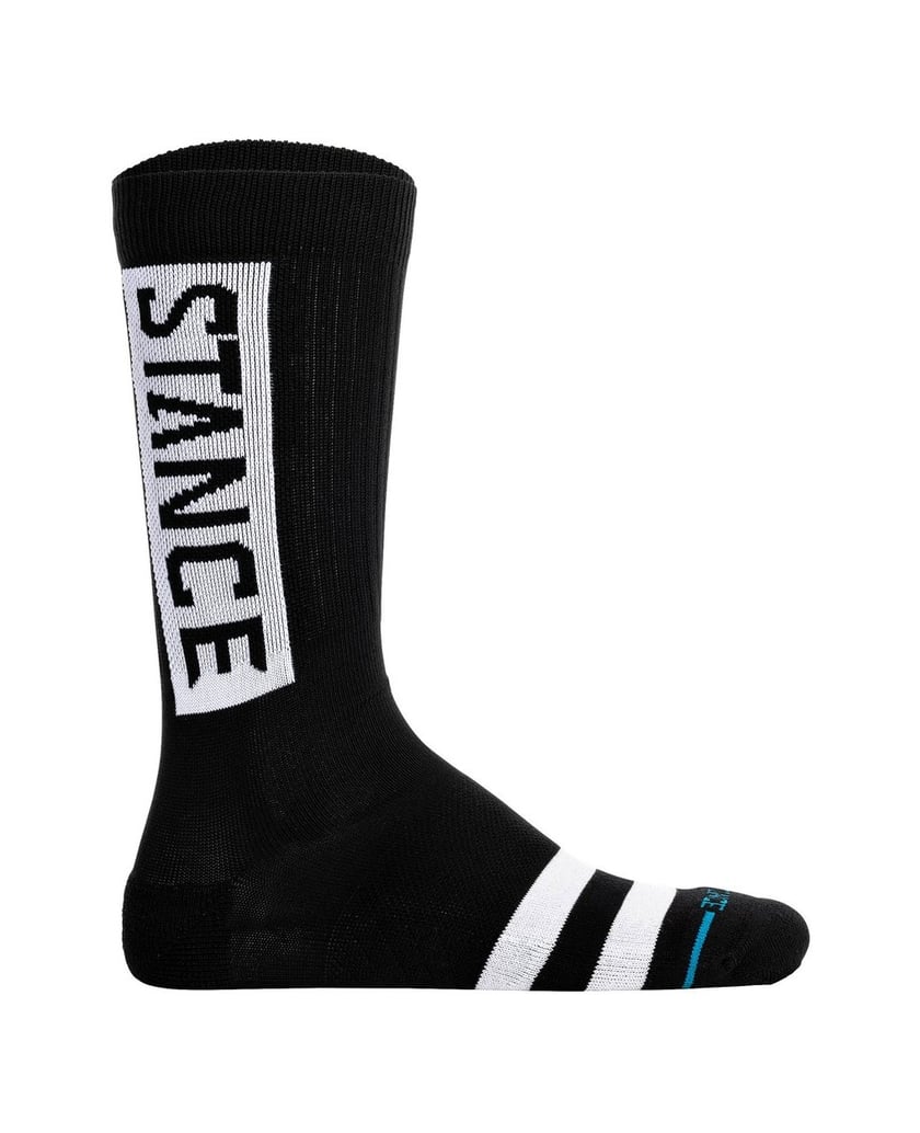 STANCE-Unisex-Socken-1er-Pack-OG-Crew-schwarz