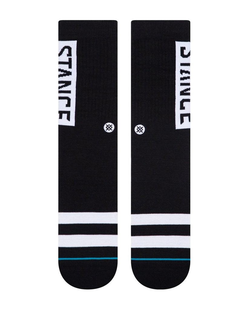 STANCE-Unisex-Socken-1er-Pack-OG-Crew-schwarz
