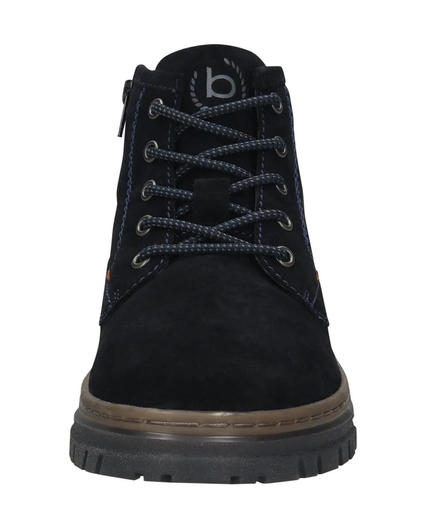 BUGATTI-Schnürstiefel-blau
