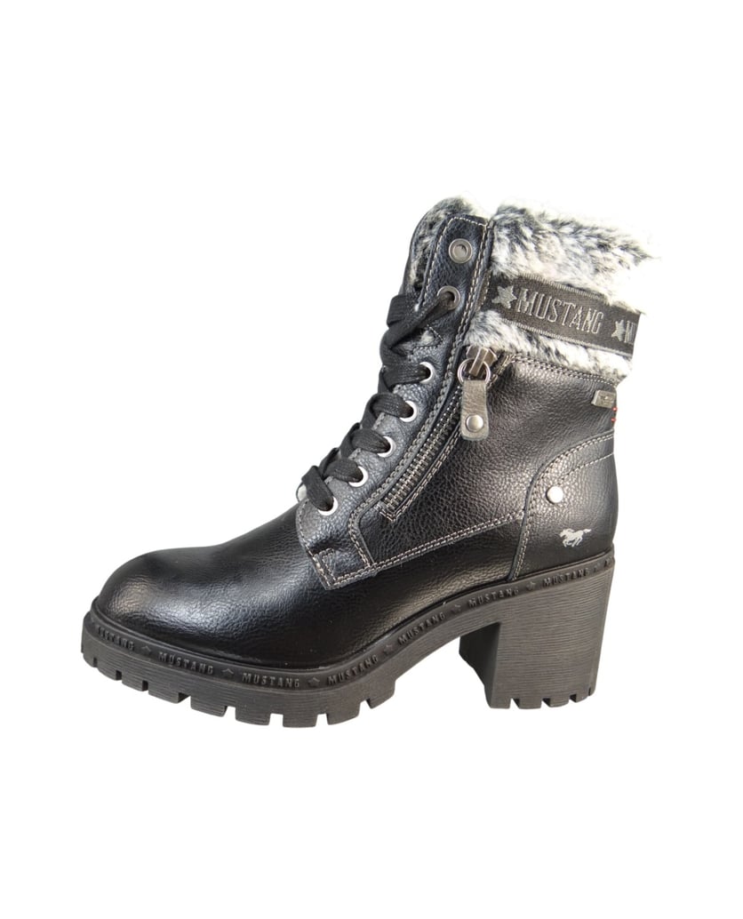 Mustang-Stiefeletten-schwarz