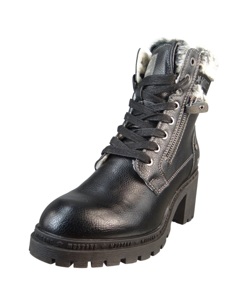 Mustang-Stiefeletten-schwarz