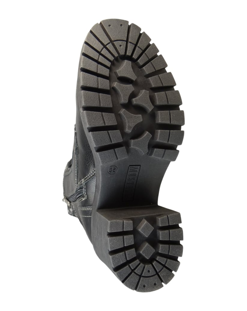 Mustang-Stiefeletten-schwarz