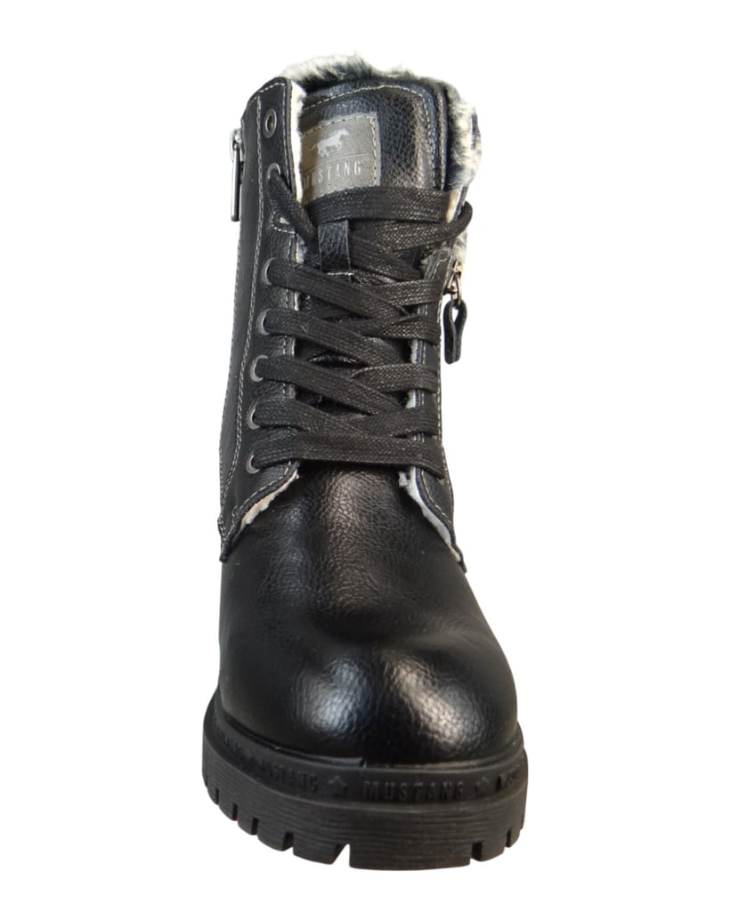 Mustang-Stiefeletten-schwarz