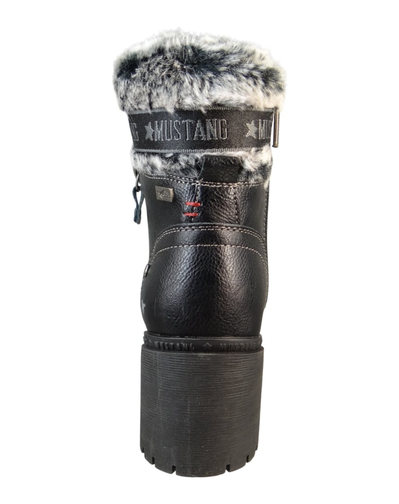 Mustang-Stiefeletten-schwarz