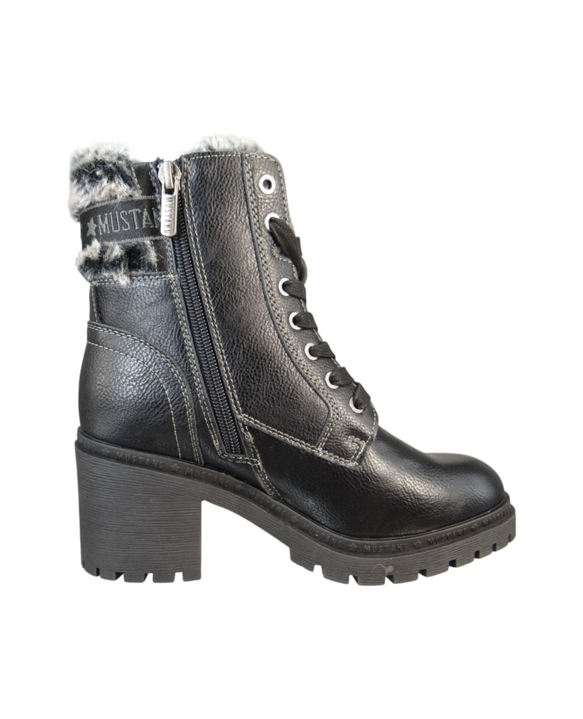 Mustang-Stiefeletten-schwarz