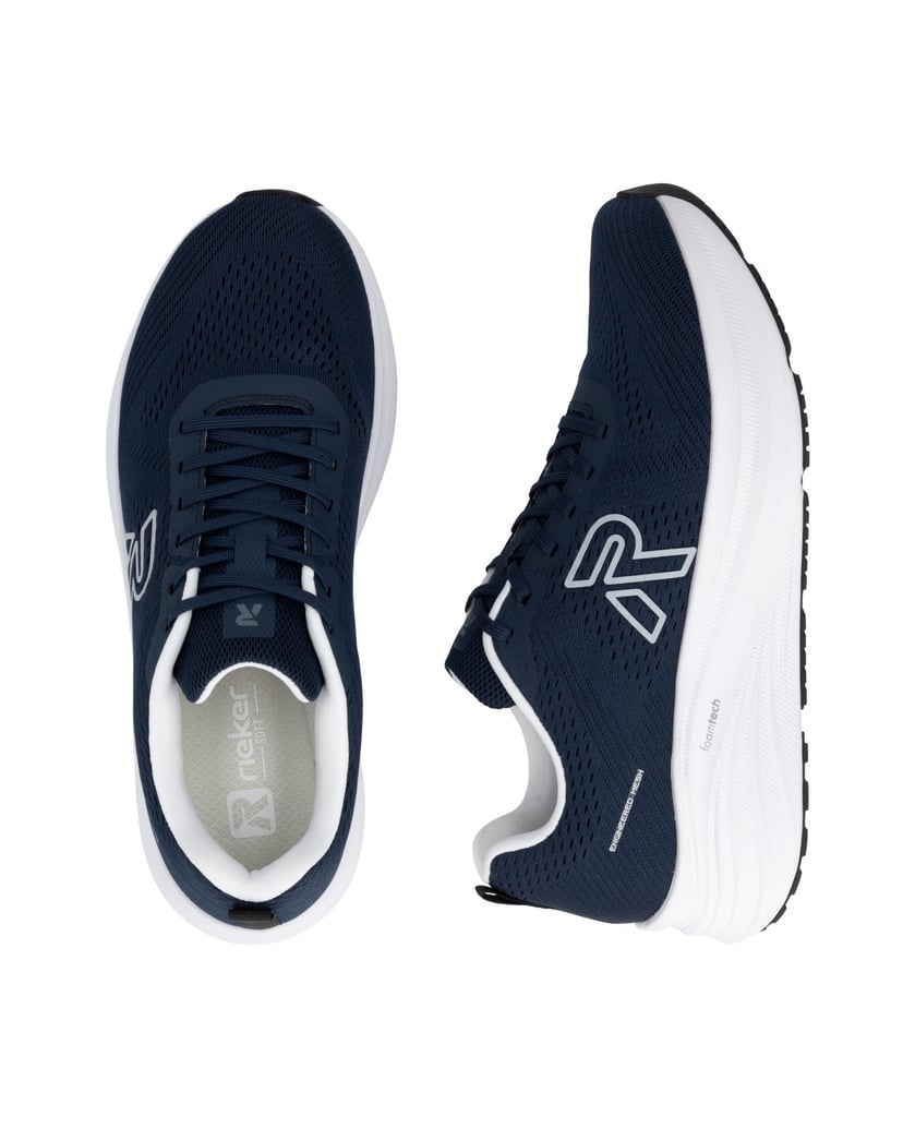 Rieker-Sport-Sneaker-Low-U4101-blau