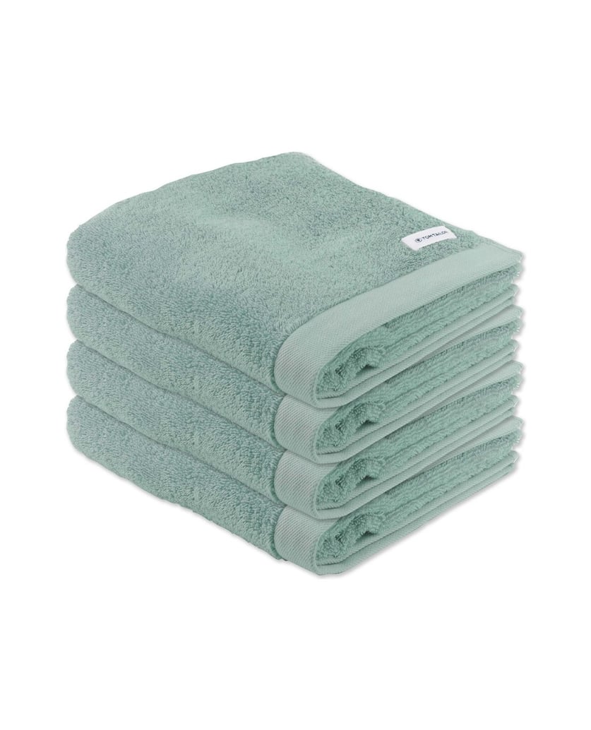 Tom-Tailor-Unisex-Handtuch-4er-Pack-Color-Bath-Towel-grün