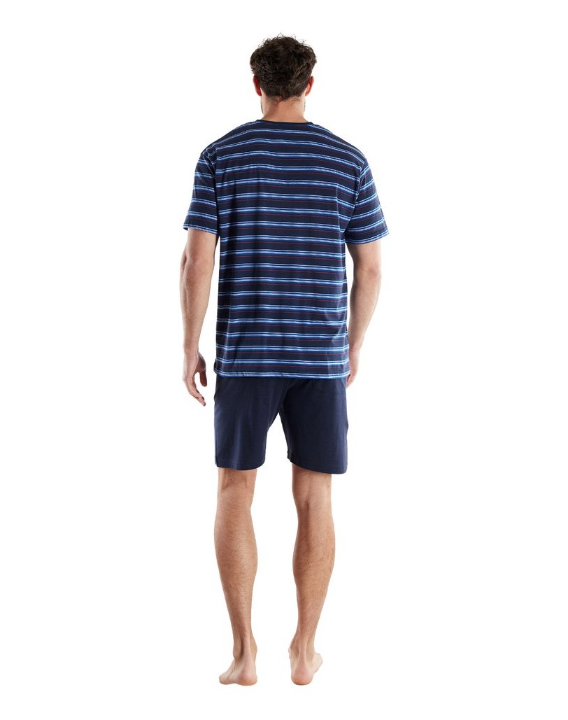 GÖTZBURG-Herren-Pyjama-Shorty-Klima-Aktiv-blau-