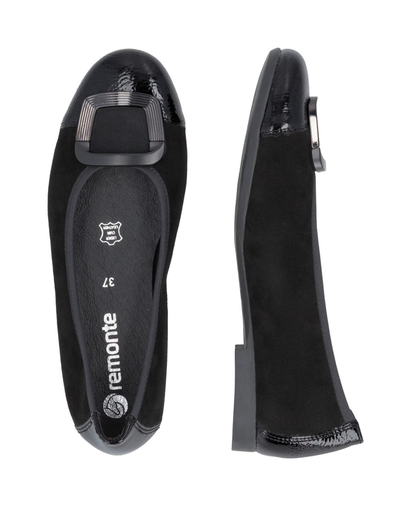 Remonte-Ballerinas-D0K12-schwarz