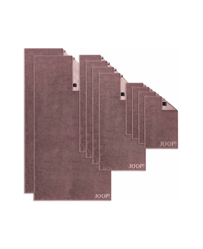 Joop-Unisex-Handtuch-10er-Pack-J!-Joop!-Contour-mauve