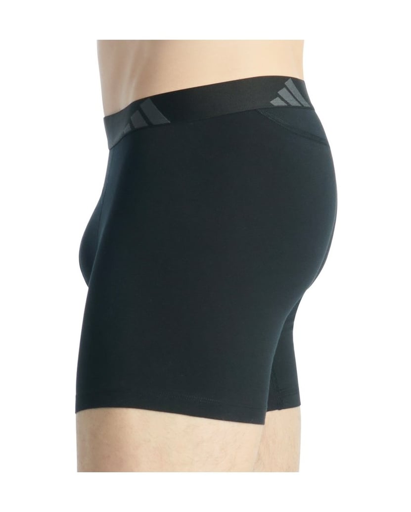 Adidas-Herren-Boxershort-2er-Pack-Ergonomic-Boxer-Brief-2P-schwarz
