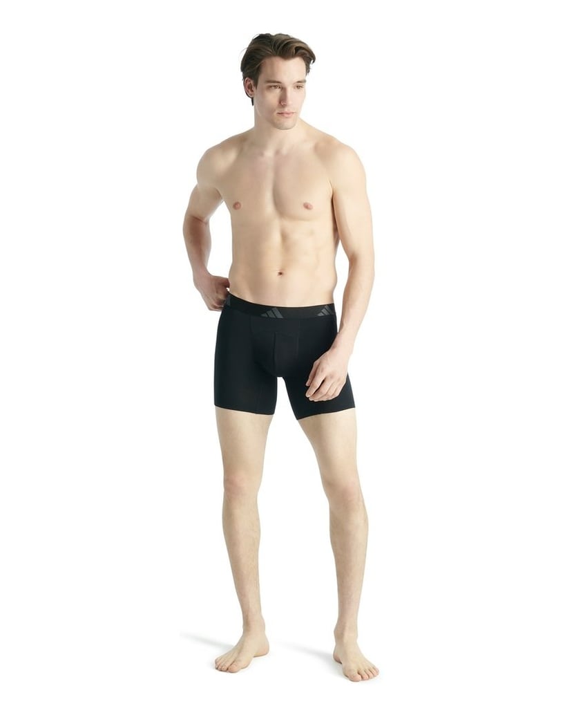 Adidas-Herren-Boxershort-2er-Pack-Ergonomic-Boxer-Brief-2P-schwarz