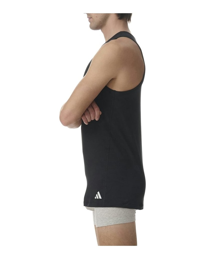 Adidas-Herren-Unterhemd-2er-Pack-Ergonomic-Tank-Top-2PK-schwarz