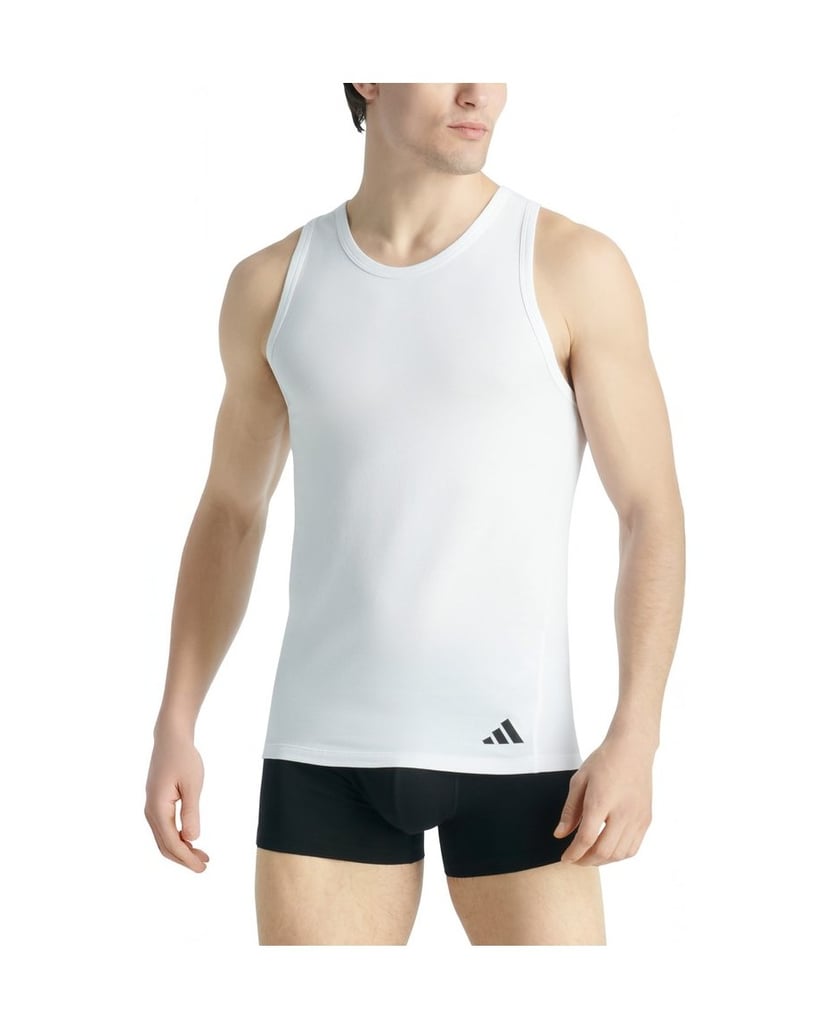 Adidas-Herren-Unterhemd-2er-Pack-Ergonomic-Tank-Top-2PK-schwarz