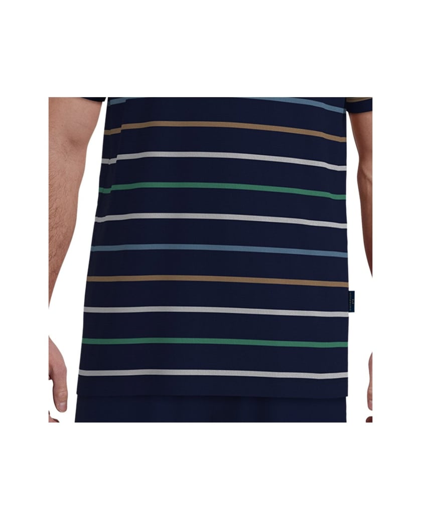 GÖTZBURG-Herren-Pyjama-Shorty-Klima-Aktiv-blau-