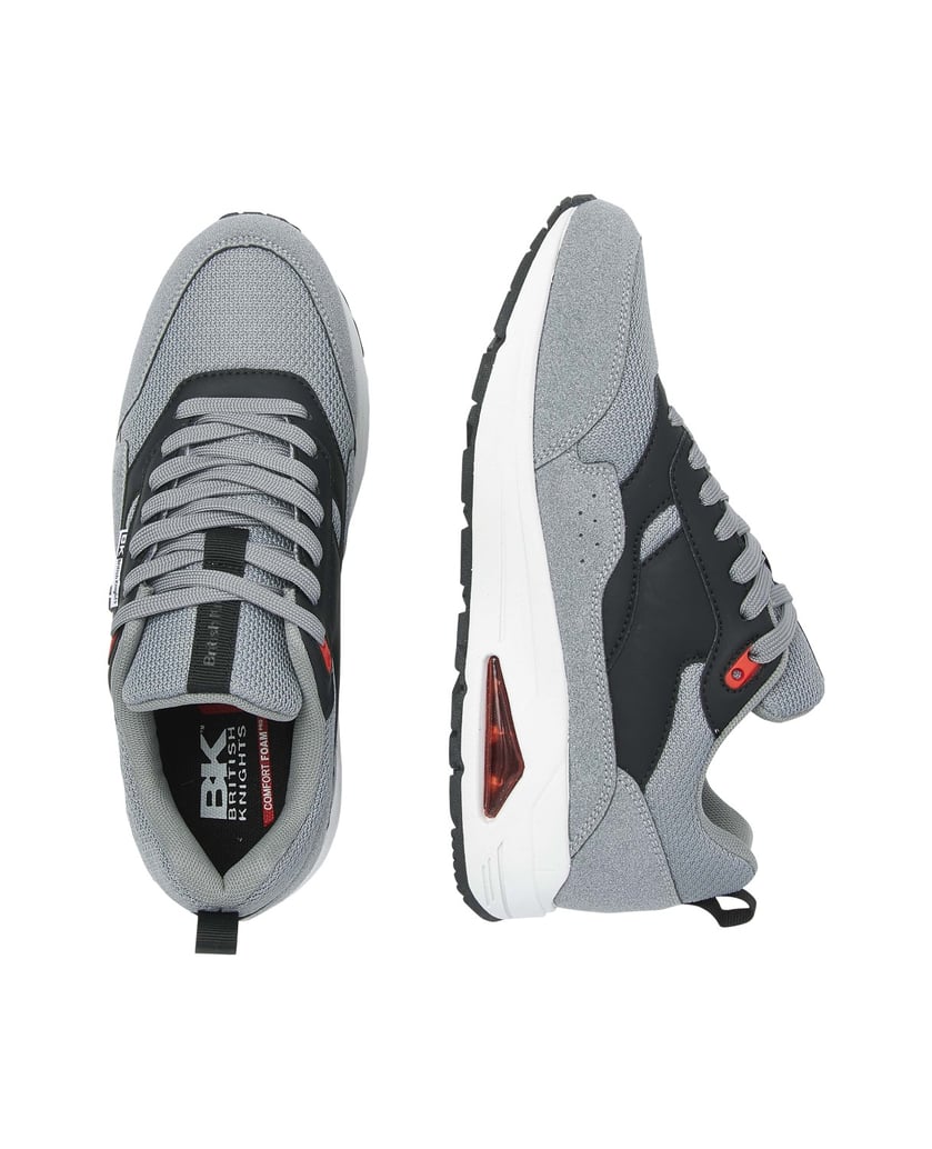 British-Knights-Sneaker-LENNOX-grau