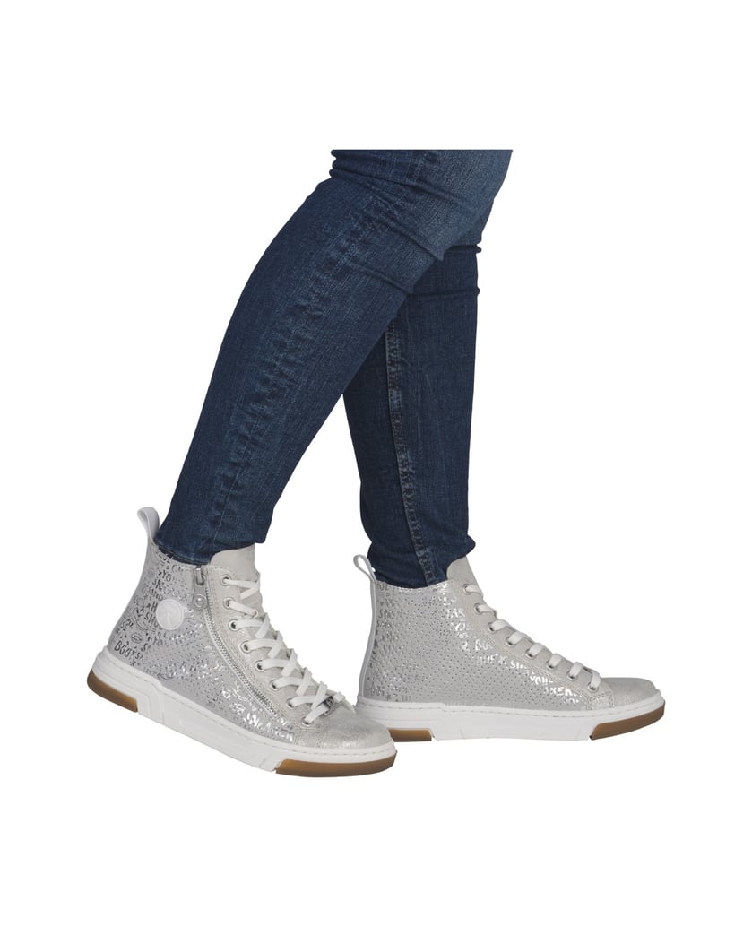Rieker-Sneaker-High-N3945-grau
