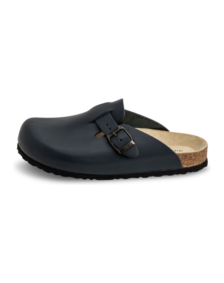 VITAFORM-Vollrindleder-Clogs-schwarz