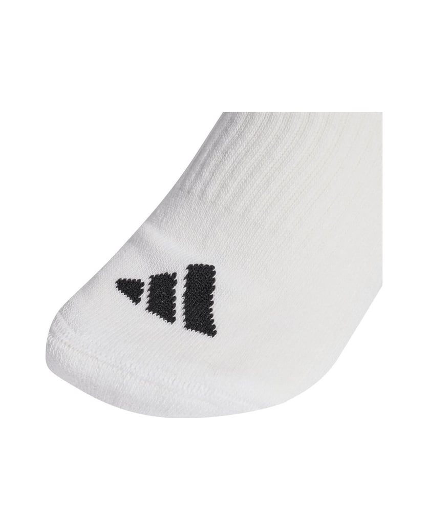 Adidas-Unisex-Socken-6er-Pack-3-Stripes-Essentials-Cushioned-Crew-weiss