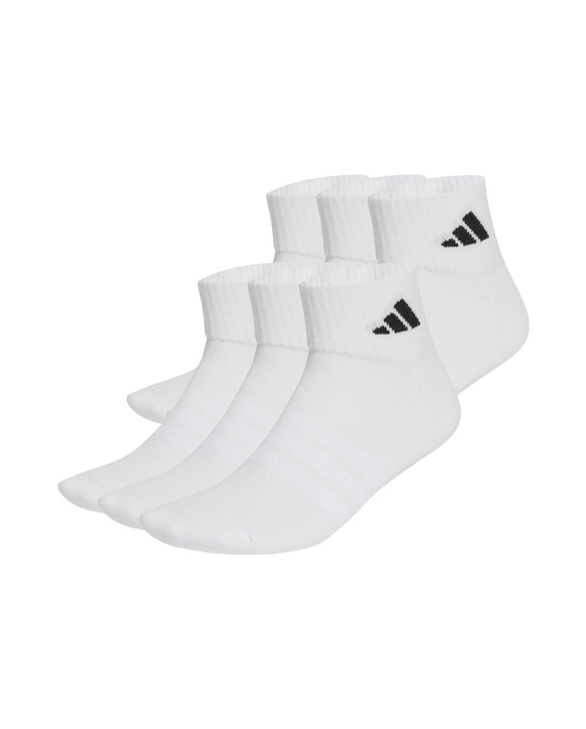 Adidas-Unisex-Socken-6er-Pack-Cushioned-Essentials-Ankle-Socks-schwarz