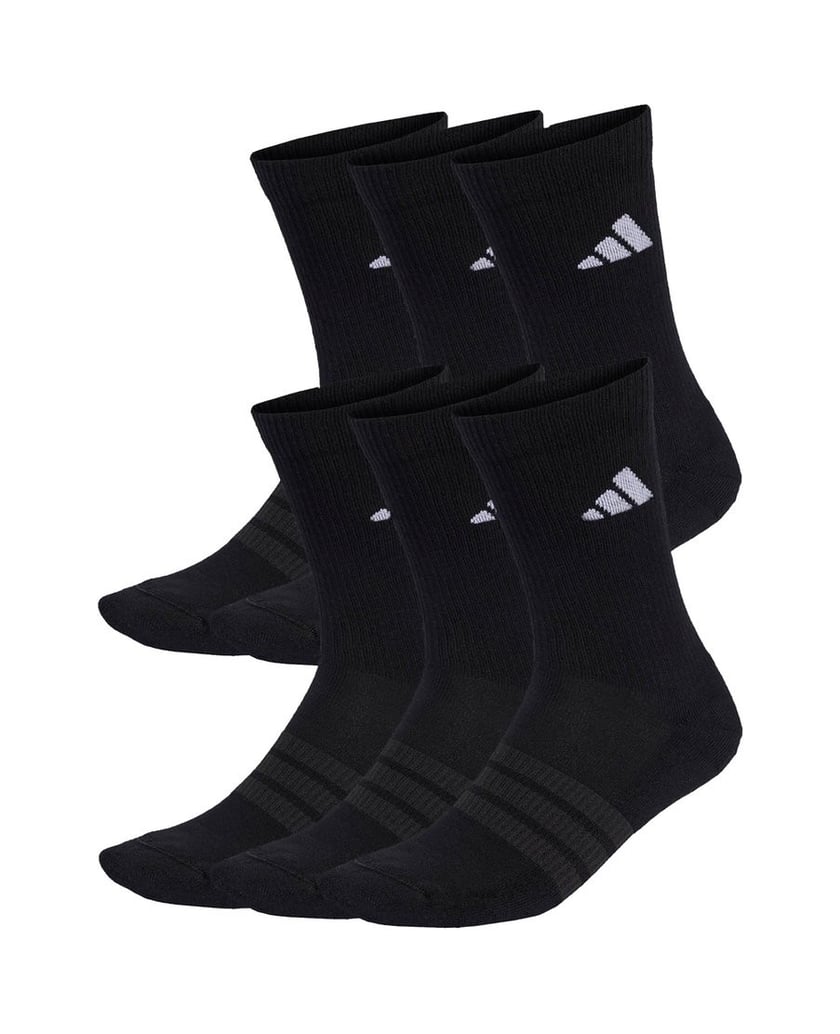 Adidas-Unisex-Socken-6er-Pack-Cushioned-Crew-Socks-6P-schwarz