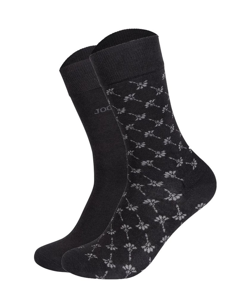 Joop-Unisex-Socken-2er-Pack-Premium-Essential-Iconic-Socks-2P-schwarz