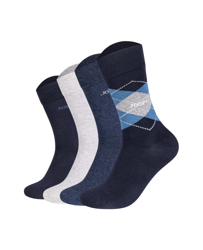 Joop-Unisex-Socken-4er-Pack-Premium-Essential-Socks-in-Box-4P-mehrfarbig-