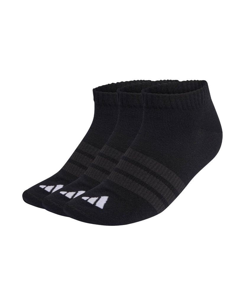 Adidas-Unisex-Socken-3er-Pack-Thin-&-Light-Sportswear-Low-Cut-Socks-schwarz