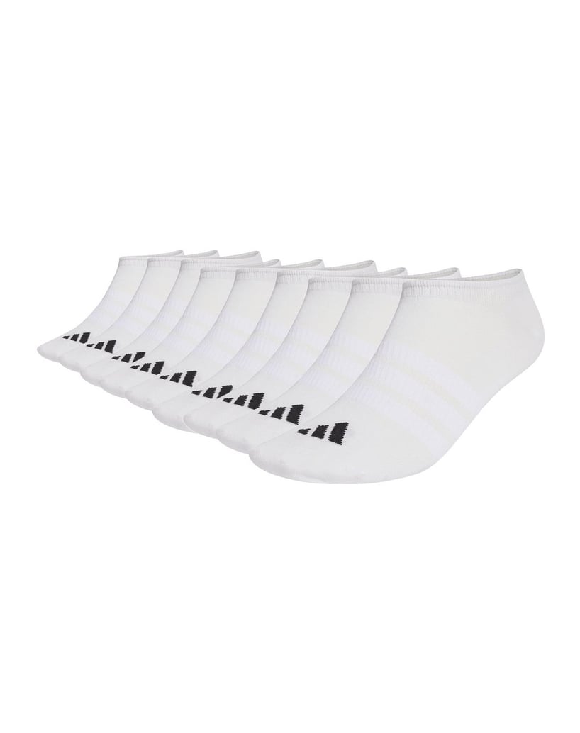 Adidas-Unisex-Socken-9er-Pack-Thin-&-Light-Sportswear-No-Show-Socks-9P-weiss