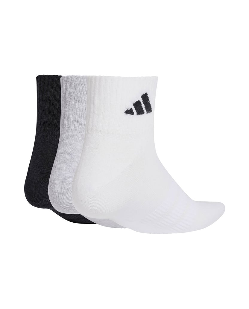 Adidas-Unisex-Socken-3er-Pack-Thin-&-Light-Sportswear-Ankle-Socks-schwarz