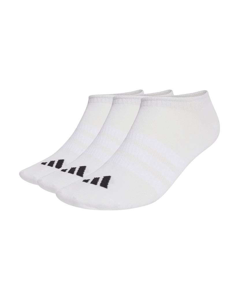 Adidas-Unisex-Socken-3er-Pack-Thin-&-Light-Sportswear-No-Show-Socks-weiss