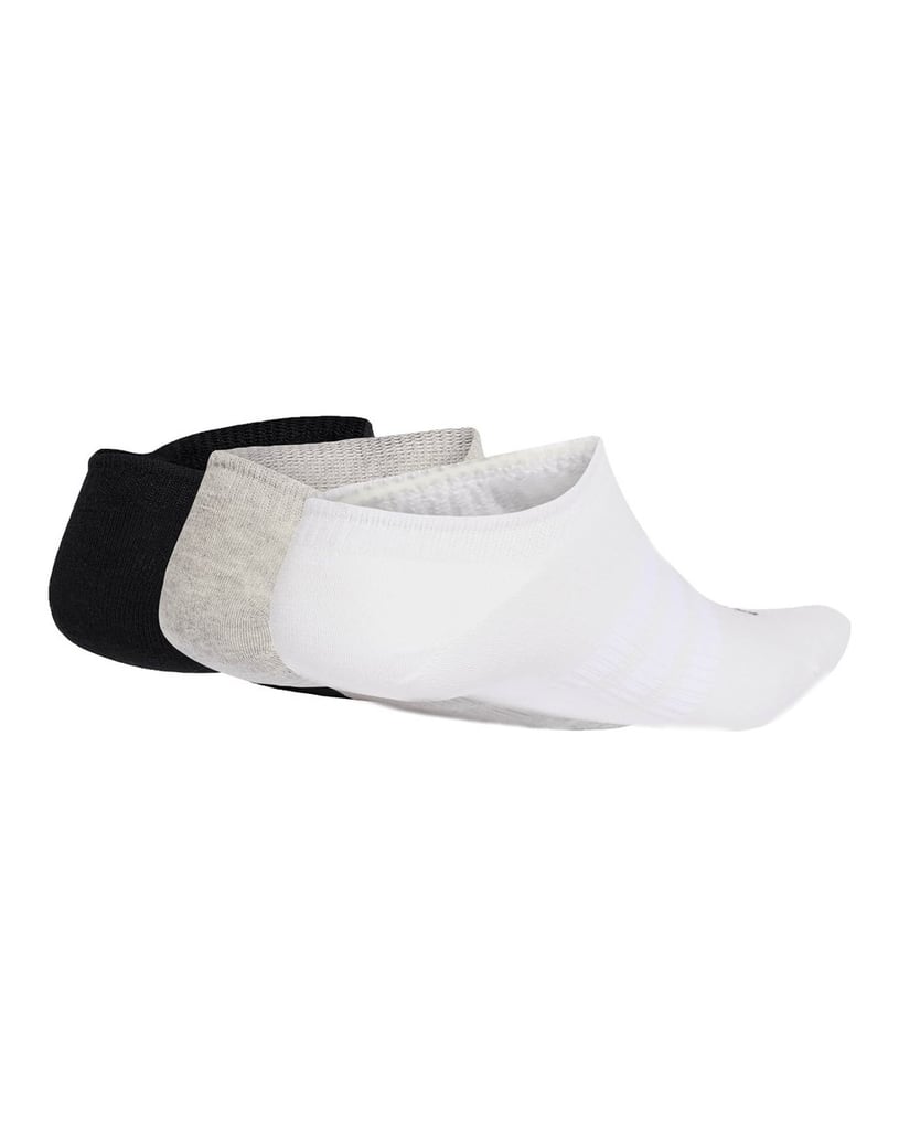 Adidas-Unisex-Socken-3er-Pack-Thin-&-Light-Sportswear-No-Show-Socks-weiss